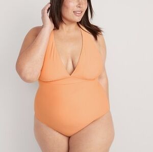 🆕 4X • Old Navy • V-Neck One-Piece Swimsuit